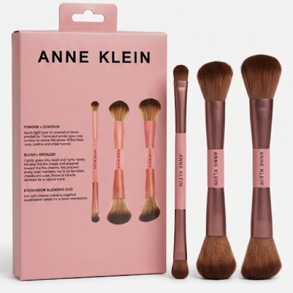 Anne Klein Other - BNIB Anne Klein Double Ended Makeup Brush Set